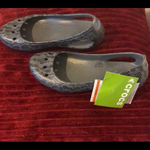 CROCS Shoes - Kadee Snake Print Crocs